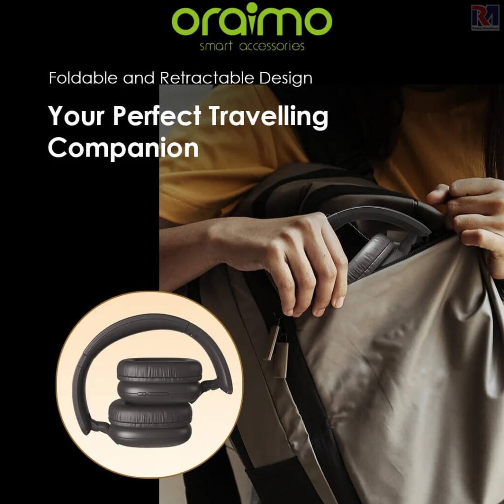 Oraimo BoomPop Lite ENC Over-Ear Wireless Headphones OHP-317