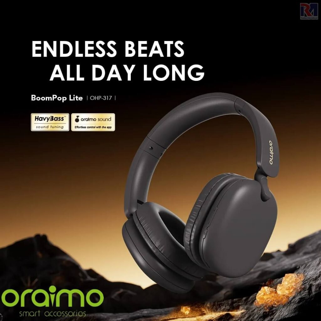 Oraimo BoomPop Lite ENC Over-Ear Wireless Headphones OHP-317