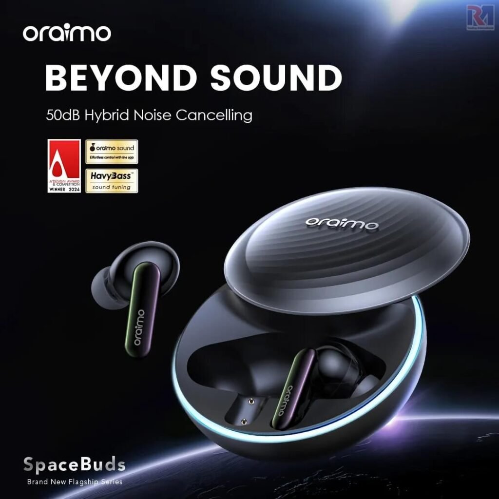 Oraimo OTW-630 SpaceBuds Hybrid ANC True Wireless Earbuds