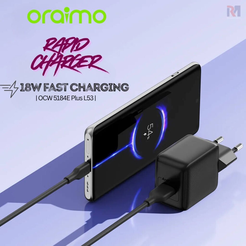 Oraimo Rapid Charger OCW 5184E Plus L53