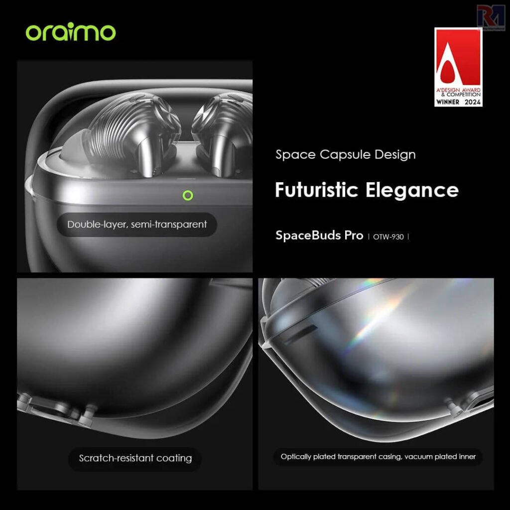 Oraimo SpaceBuds Pro Hybrid ANC True Wireless Earbuds OTW-930