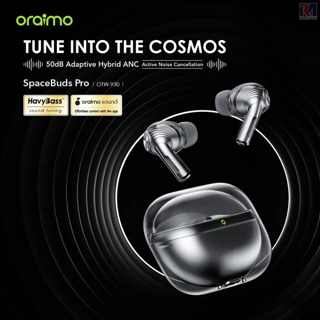 Oraimo SpaceBuds Pro Hybrid ANC True Wireless Earbuds OTW-930
