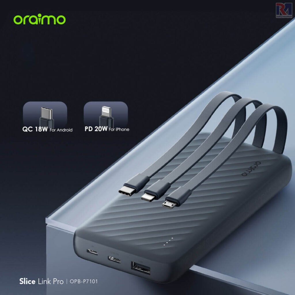 Oraimo OPB-P7101 Slice Link Pro 10000mAh 22.5W Power Bank