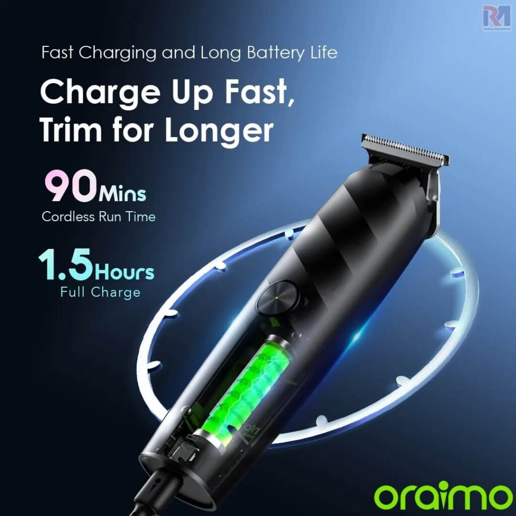 Oraimo OTR-210 SmartTrimmer Home Cordless Powerful Electric Trimmer