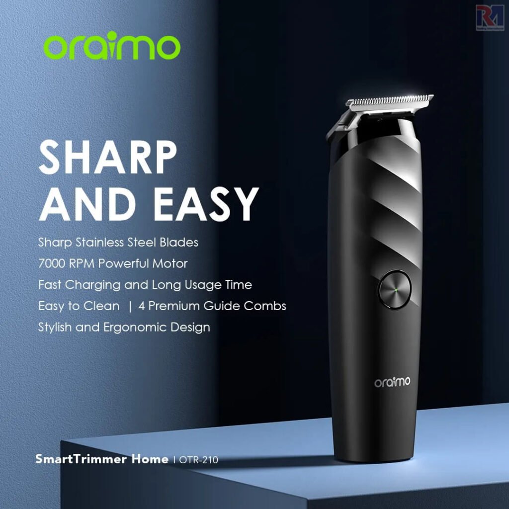 Oraimo OTR-210 SmartTrimmer Home Cordless Powerful Electric Trimmer