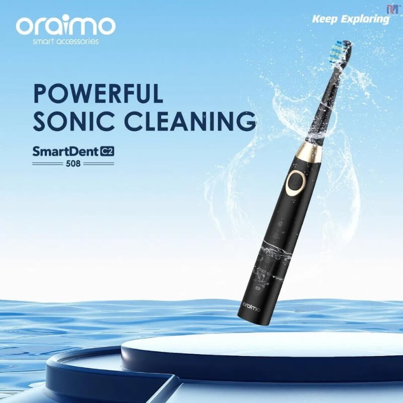 Oraimo SmartDent C2 Smart Electric Toothbrush Price in Bangladesh