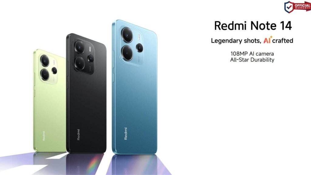 Redmi Note 14 Official Price in Bangladesh