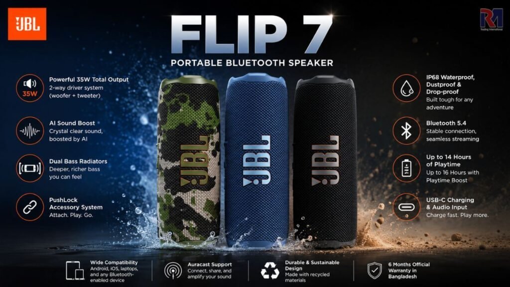 JBL Flip 7 Price in Bangladesh