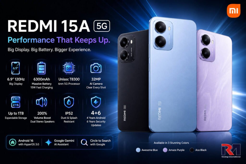 Redmi 15A Price in Bangladesh