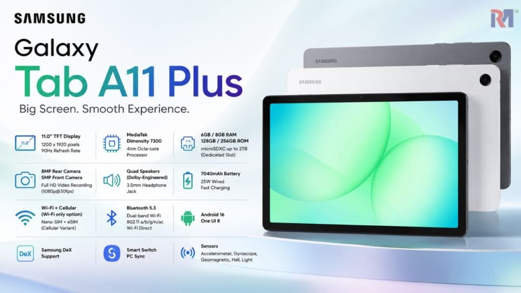 Samsung Galaxy Tab A11 Plus Price in Bangladesh