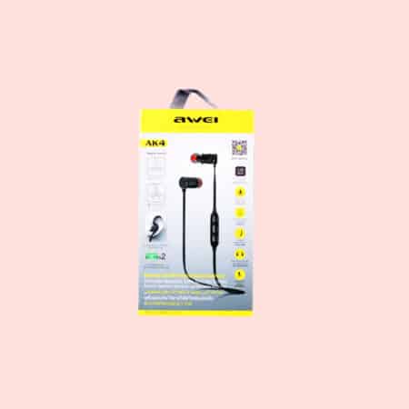 AWEI AK4 Bluetooth Wireless Waterproof Headset with Super Bass Stereo Earphones