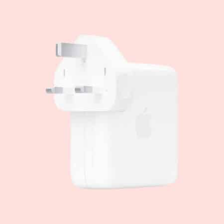 Apple 67W USB-C Power Adapter.