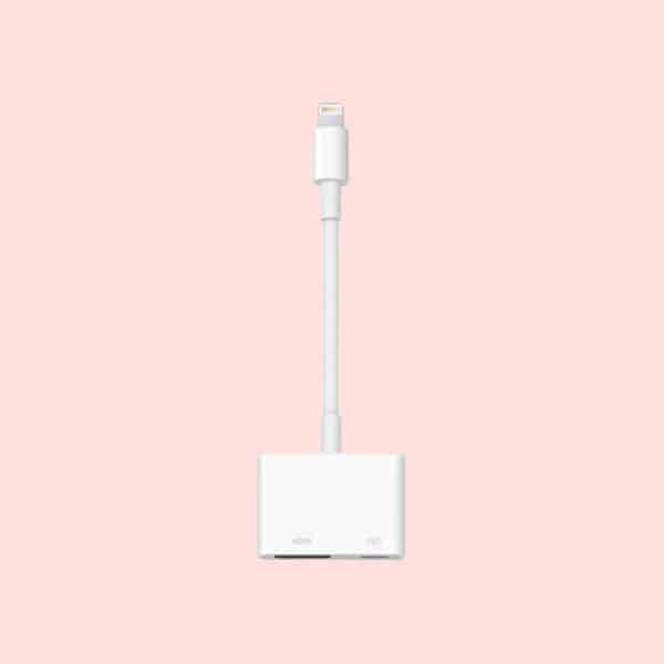 Apple Lightning Digital AV Adapter (MD826ZA-A).