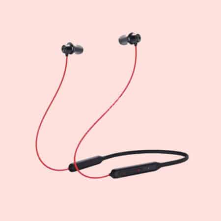 OnePlus Bullets Wireless Z Series Bass Edition Obsidian Reverb Red