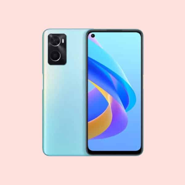 Oppo A76 Glowing Blue