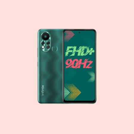 infinix hot 11s Green Wave color