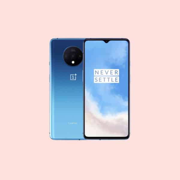 OnePlus 7t colors Glacier Blue