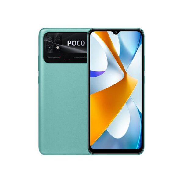 POCO-C40-Coral-Green