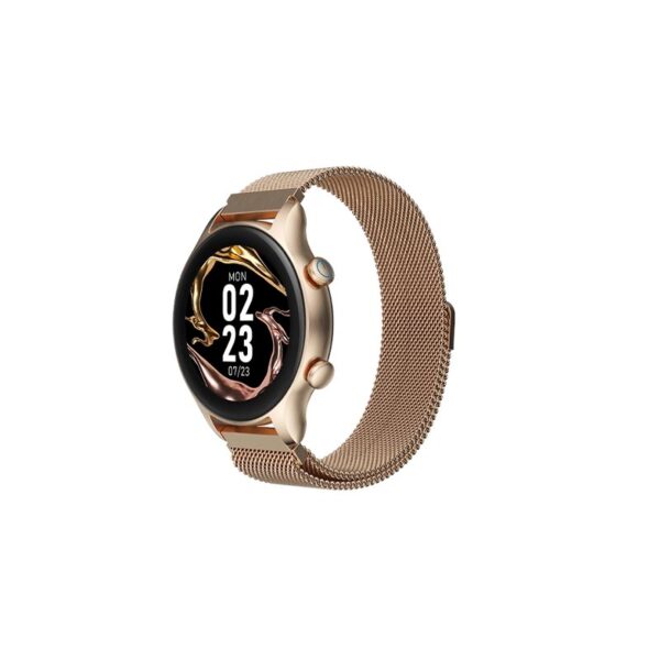 G-Tide R1 Calling Smart watch with SpO2 - Classic Gold