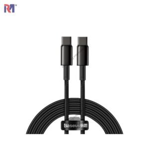 Baseus Tungsten Gold 100W Fast Charging Data Cable Type-C to Type-C