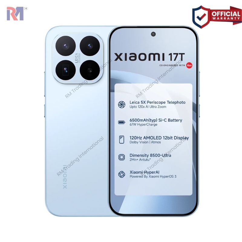 Xiaomi 17T Official Blue